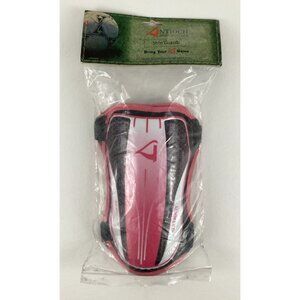 Soccer Shin Guards Adult Dual Strap 9" Pink New Antioch